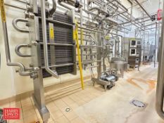 AGC S/S Pasteurizer with AGC 2-Zone S/S Plate Heat Exchanger, 40 Gallon S/S Holding Tank, Fristam