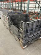 (5) Plastic Collapsable Tote Boxes: 48