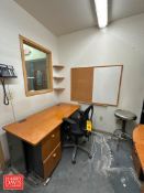 Desk, Chair and Stool - Rigging Fee: $50