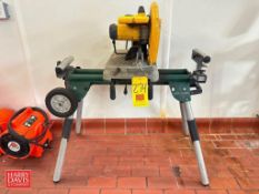 Dewalt 14” Chop Saw with Portable Stand - Rigging Fee: $25