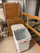 NEW Rubbermaid 4 Cu Ft Ingredient Bins (Location: Belmont, WI) - Rigging Fee: $50