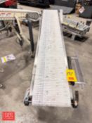 S/S Frame Product Conveyor: 79” Length x 14” Width with Drive - Rigging Fee: $100