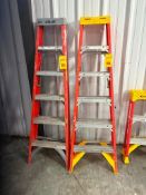 (2) Keller and Werner Step Ladders: 6' (Location: Belmont, WI) - Rigging Fee: $10