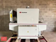 Rochma Portable Shrink Tunnel, Model: TR65/100H400, S/N: 8131103 with Aperture: 25.75