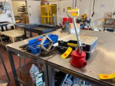 Fill Rite Hand Pump Jack, (2) Bolt Cutters, Slide Hammer and Parts Boxes (Location: Belmont, WI) - R