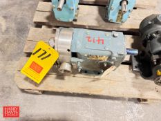 Waukesha Cherry-Burrell Positive Displacement Pump Head, Model: 018 - Rigging Fee: $75