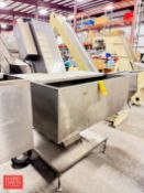 PSG S/S CAP Hopper, Model: SFG-2, S/N: 020306-99 with Enclosed Conveyor - Rigging Fee: $200