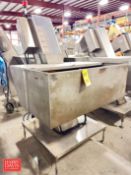 PSG S/S CAP Hopper, Model: SFG-2, S/N: 171205-90 with Enclosed Conveyor - Rigging Fee: $200