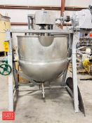 Lee 125 Gallon S/S Jacketed Titling Kettle - Rigging Fee: $200