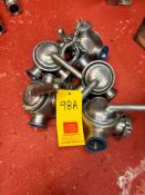 S/S 3-Way Plug Valves (Location: Belmont, WI) - Rigging Fee: $25