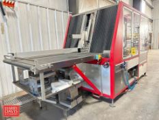 Mega Systems Case Erector, Model: MS40B, S/N: 2597 with Glue Pod, Allen-Bradley PanelView Plus 600 T