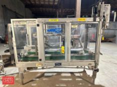 Wexxar Case Sealer, Model: ST-07, S/N: 1933 with Allen-Bradley Rack with (2) I/Os, Fuses and Switche