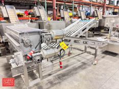 DEVBEK Dual Portable S/S Product Conveyor: 27.25” and 10.75” Width - Rigging Fee: $150