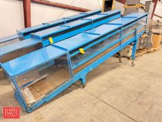 S.A. GRILLET DANIEL Portable Incline Cooling Conveyor: 194” Length x 23.75” Width, Model: GD - Riggi