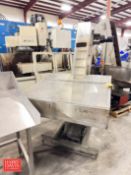 HOPPMANN S/S CAP Hopper, Model: EP8 with Inclined Conveyor - Rigging Fee: $150