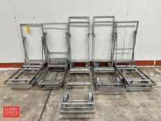 S/S 4-Wheel Lift Carts (Location: Belmont, WI) - Rigging Fee: $200