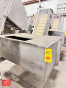 PSG S/S CAP Hopper, Model: SFG-2, S/N: 040407-122 with Enclosed Conveyor - Rigging Fee: $200