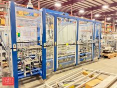 OPTIMA Case Packer with Allen-Bradley PanelView Plus Controls, Kraus Feeder and Videojet 9550 Coder