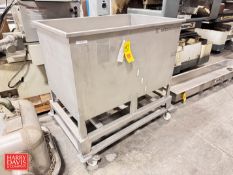 Sartorius Stedim 200 Gallon Portable COP Tank - Rigging Fee: $100