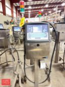 Videojet Inkjet Printer, Model: 1620, S/N: 1526101023WD - Rigging Fee: $75