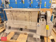 S/S Peanut Butter Surge Tank with Dual Auger Mixer - Rigging Fee: $150