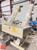 HOPPMANN S/S CAP Hopper, Model: EPSeriesB with Inclined Conveyor - Rigging Fee: $150