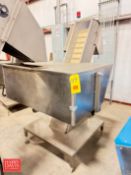 PSG S/S CAP Hopper, Model: SFG-2, S/N: 261204-63 with Enclosed Conveyor - Rigging Fee: $200