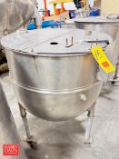 60 Gallon S/S Jacketed Kettle - Rigging Fee: $100