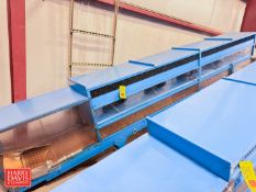 S.A. GRILLET DANIEL Portable Incline Cooling Conveyor: 194” Length x 23.75” Width, Model: GD - Riggi