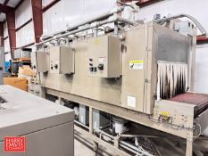 Douglas Heat Tunnel, S/N: M102051 and M102052 with Conveyor: 33.5” Width - Rigging Fee: $200