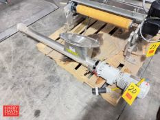 A20 S/S Power Auger Feeder: 56” Length with Drive - Rigging Fee: $75