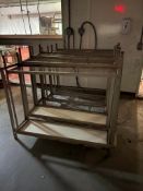 (5) S/S Racks with Wire Top (Location: Belmont, WI) - Rigging Fee: $50