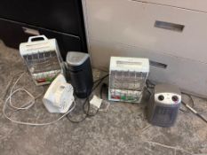 (5) Assorted Space Heaters (Location: Belmont, WI) - Rigging Fee: $10