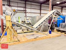 S/S Frame Elevating Conveyor: 24