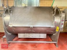 S/S Bag Washer with Koyo Direct Logic 06 PLC with (2) I/Os, Relays, (3) Poly Diaphragm Pumps and Pol