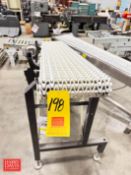 Product Conveyor: 52” Length x 11” Width with Drive and Speed Control - Rigging Fee: $100