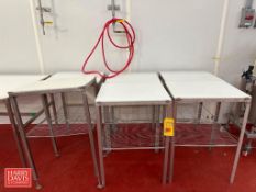 S/S Table with Poly Tops: 25