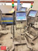 Videojet Inkjet Printer, Model: 1650, S/N: 1721502C23WD - Rigging Fee: $75