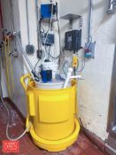 Watts Online Chlorine Monitor, Walchem HMI, (2) Chemical Feed Pumps and Eagle Poly Single Drum
