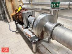 Centrifugal Pump with Baldor 15 HP Motor: Mounted on Base - Rigging Fee: $200