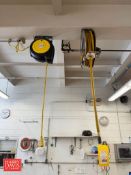 Air Hose Reel and Power Cord Reel - Rigging Fee: $50