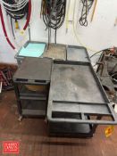 Hand Poly Hand Carts: Mounted on Casters - Rigging Fee: $100