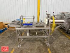 Portable S/S Pneumatic Cheese Block Slicer - Rigging Fee: $150