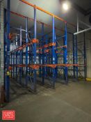 Sections: 5-Deep, Drive-In Pallet Racking: 4’ x 20’ - Rigging Fee: $1,000