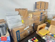 Assorted Filters, Including: Koch and Aeroster Air - Rigging Fee: $100