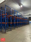 Sections: 6-Deep, Drive-In Pallet Racking: 4' x 25’ x 14’ Height - Rigging Fee: $4,500