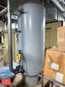 Manchester 137 PSI @ 650° F Vertical Air Receiver - Rigging Fee: $300