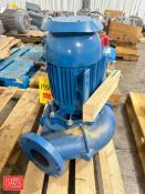 NEW Evapco Water Circulation Pump with Weg 5 HP 1,745 RPM Motor - Rigging Fee: $100