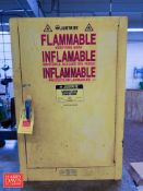 Justrite Flammable Liquid Cabinet: 18