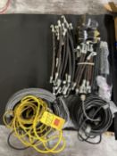 Assorted NEW and other Cabling and Air hose - Rigging Fee: $50